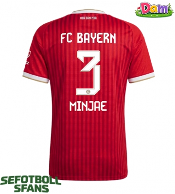 Bayern Munich Kim Min-jae #3 Hemmatröja Kvinnor 2026-27 Kortärmad